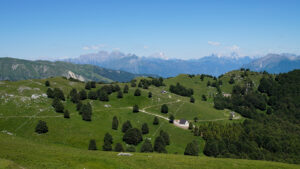 Panorama di montagna