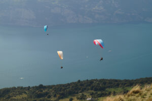 Parapendio sui monti