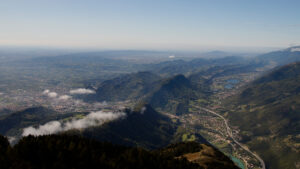 veduta dalla montagna panorama