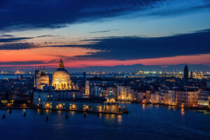 Venezia dall'Alto verso sera